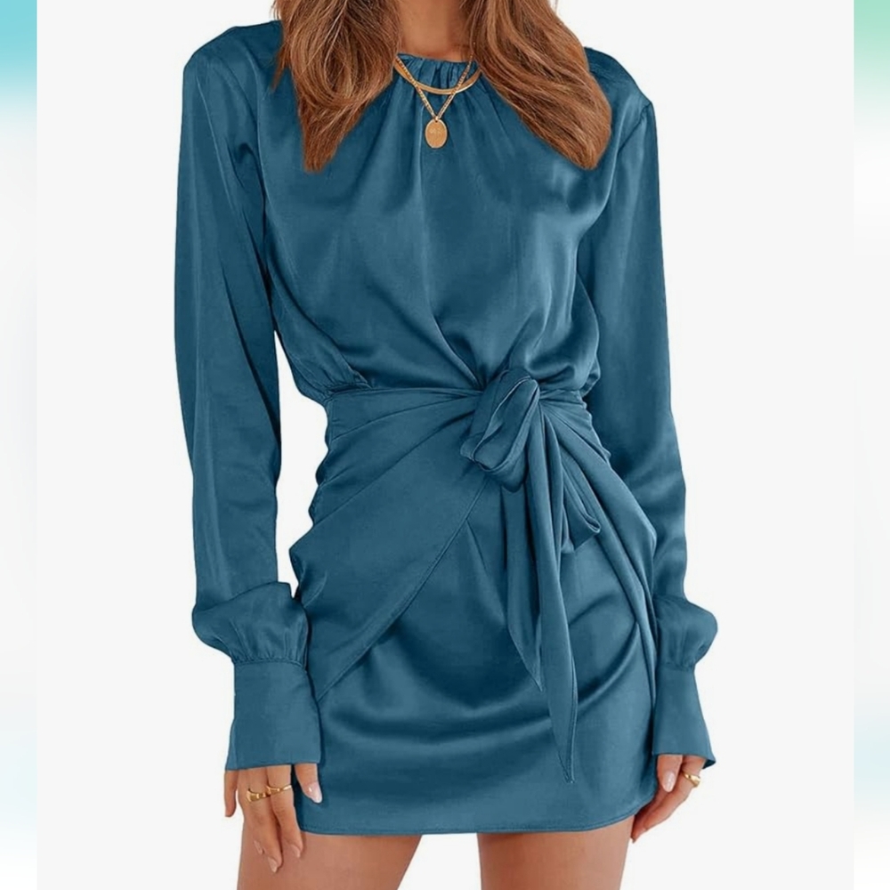 Womens xl long sleeve formal cocktail dresses casual